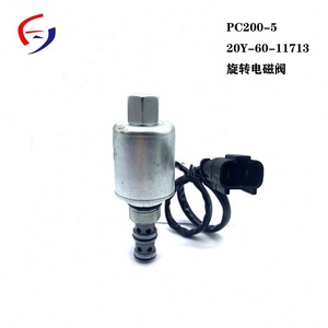 Bobina solenóide rotativa huco, peças elétricas 20y-60-11713 20y-11674 PC200-6 PC200-5 - Product Image 2