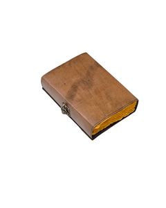 Vintage Leather Journal <b>with</b> <b>Lock</b> Hardcover Key <b>Diary</b> Notebook Antique Deckle Edge Sketchbook for Writing Drawing and Gifts - Product Image 4