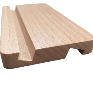 Hongjie Beech Wood Phone <b>Stand</b> Solid Wood Minimalist Desktop Display <b>Stand</b> For Mobile Phone - Product Image 3