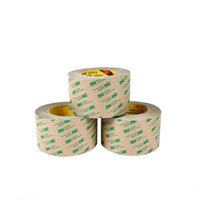 Rouleau de ruban adhésif de transfert double face 3M 468MP, 12 po de largeur x 20 pi