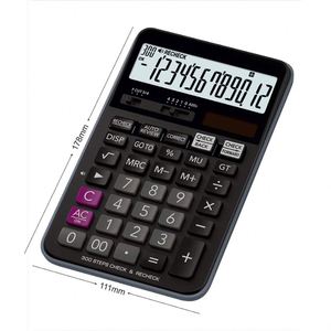 Calculatrice électronique d'entreprise NOVISON à 12 chiffres, modèle LL-20260626-56, fonctionnant sur piles bouton, écran LCD - Product Image 2