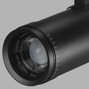 Spot LED sur Rail COB Orientable 10W 20W 30W UL en Aluminium, CRI97 3CCT 0-10V Dimmable et Zoomable, Idéal Musées, Galeries et Hôtels - Product Image 2