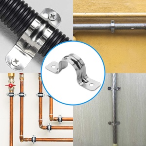 304 thép không gỉ 5mm-200mm ống ống dây đeo <span class=keywords><strong>Clip</strong></span> <span class=keywords><strong>U</strong></span> Loại hình hai lỗ căng thẳng yên kẹp - Product Image 6