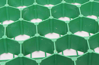 Grilles alvéolaires en HDPE pour gazon et gravier, pour murs de soutènement, allées, enclos, sols et parkings