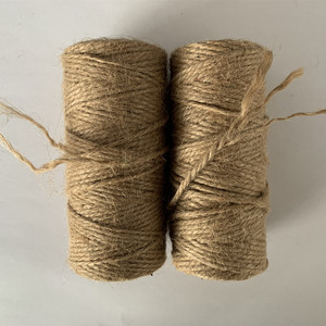 Ficelle en lin non cirée de 2 mm, cordon en lin naturel pour l'emballage, cordes - Product Image 4