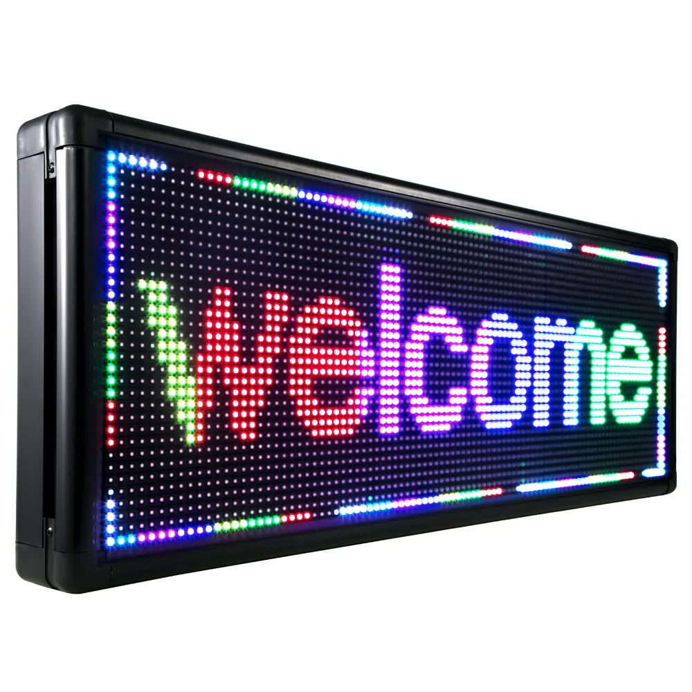 P3 Indoor Fixed LED Display 3mm LED Banner Display Screen P3 LED Banner