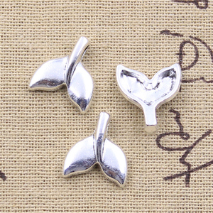 Ciondoli coda balena 16x15mm tibetano colore argento ciondoli gioielli antichi che fanno fai da te artigianato fatto a mano - Product Image 5