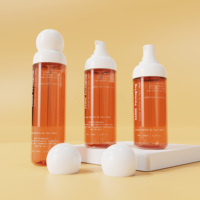 Flacon pulvérisateur vide en PET de 100 ml, 120 ml, 150 ml, avec couvercle boule et pompe, personnalisable OEM, pour brume corporelle et parfum