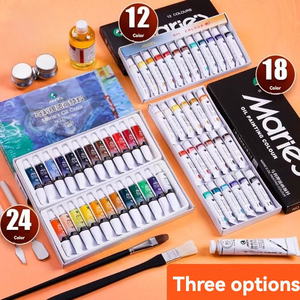 Ensemble <span class=keywords><strong>de</strong></span> tubes <span class=keywords><strong>de</strong></span> <span class=keywords><strong>peinture</strong></span> à l'<span class=keywords><strong>huile</strong></span> Maries Artist Premium 12 couleurs 12mL à base d'<span class=keywords><strong>huile</strong></span> <span class=keywords><strong>de</strong></span> <span class=keywords><strong>lin</strong></span> pigmentée pure <span class=keywords><strong>peinture</strong></span> sur toile <span class=keywords><strong>de</strong></span> dessin résistant à la lumière - Product Image 6