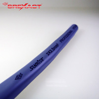Cable de Altavoz SREXACT con Aislamiento XLPE y Revestimiento de PVC, Par Trenzado de 2 Hilos, Blindaje Trenzado, Conductor de Cobre Desnudo, 8.7mm de Diámetro