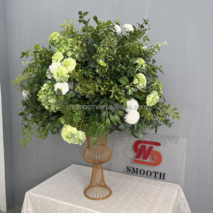 SMOOTH New Garden Wedding Greenery <span class=keywords><strong>Mesa</strong></span> Artificial Bola <span class=keywords><strong>de</strong></span> flores grandes Centro <span class=keywords><strong>de</strong></span> <span class=keywords><strong>mesa</strong></span> <span class=keywords><strong>para</strong></span> <span class=keywords><strong>boda</strong></span> Evento Prop - Product Image 2