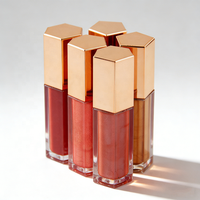 Gloss à lèvres mat argenté de haute qualité, label privé, minéral, hautement pigmenté, imperméable, 5g, 30 couleurs, maquillage tendance