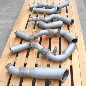 3.0 Échappement Turbo Downpipe Twin Turbo N54 N54B30 Pour BMW 135i <span class=keywords><strong>335i</strong></span> Z4 N54 E82 E87 E81 E90 E91 <span class=keywords><strong>E92</strong></span> 2007-2012 - Product Image 5