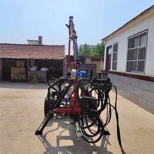 एटव हाइड्रोलिक लकड़ी लॉग लोडर ट्रेलर क्रेन के साथ - Product Image 5