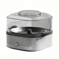Machine à Popcorn Mini Portable 850W – Ajoutez de l'Huile, du Chocolat, du Miel pour Créer Différentes Saveurs de Popcorn – Appareil à Popcorn