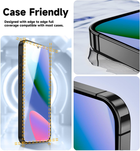 Protection d'écran en verre trempé pour Google Pixel <span class=keywords><strong>10</strong></span> Pro XL, haute alumine, dureté 9H, déverrouillage par empreinte digitale, film pour Google Pixel 9a - Product Image 3