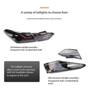 Feu arrière de voiture TYPY, feu arrière modifié, feu arrière LED, style arête de poisson, feu arrière pour Toyota 8ème Camry 2018-2022 - Product Image 6
