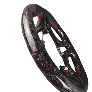 Volante Deportivo Personalizado de Fibra de Carbono Forjado Real para Accord Fit City GE6 GR8 GK5 Civic 2008-2012, Accesorios - Product Image 4