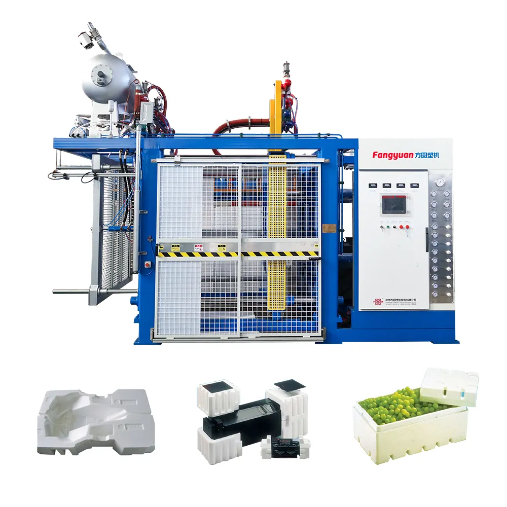 China suppliers fangyuan eps styrofoam polystyrene fruit box making machine foam packaging line equipment with good price