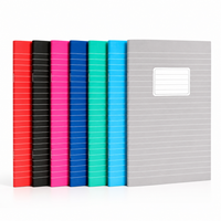 Carnet d'exercices personnalisable en papier imprimé avec reliure agrafée, vente en gros d'usine pour l'école et le bureau