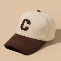 Casquette de baseball respirante vintage 100% coton de haute qualité en gros 6 panneaux LOGO personnalisé chapeau assorti de couleur