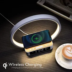 Qi быстрое зарядное устройство портативная беспроводная зарядка для телефона и android часы для наушников настольная лампа