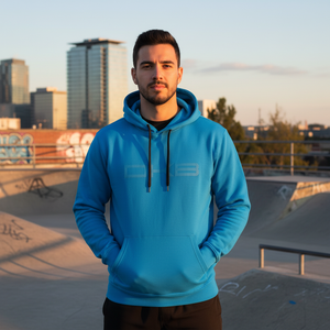 DKB homme PULLOVER HOODY 3D brodé sérigraphié Crop Hoodie XL taille Anti-rétrécissement 500gsm poids - Product Image 3