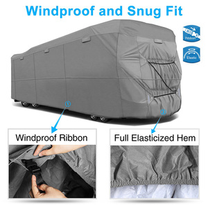 Funda Exterior Impermeable 100% de Tela No Tejida con Función de Bloqueo, Tela Superior de 160g y Correas de Seguridad de 13 Metros - Product Image 3