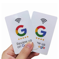 Fabricant de cartes à puce personnalisables avec mini-étiquette programmable 213/215/216 NFC Chip 13.56MHz Google Review