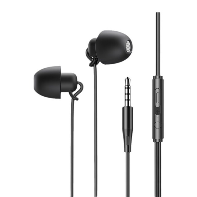 Ultra Soft with Noise Isolation and Flat Design Silicone Sleep Earphones for Comfortable All-Night Use