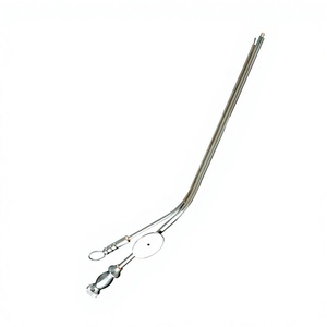 <b>Ear</b> Suction Irrigator Stainless Steel ENT Surgical Instrument Otology <b>Ear</b> Irrigation and Suction Cannula for Middle <b>Ear</b> Surgery - Product Image 1