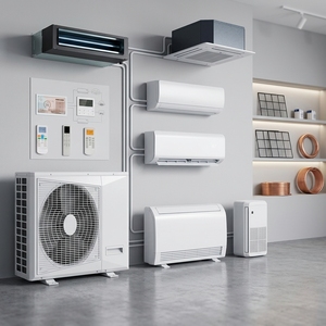 ชุดเครื่องปรับอากาศกลางแจ้งแบบ VRF 56 แรงม้า 380 โวลต์ เครื่องปรับอากาศแบบแยกส่วนไร้ท่อ ระบบ VRF แบบแพ็คเกจ BTU - Product Image 4