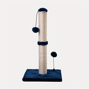 <span class=keywords><strong>Arbre</strong></span> à <span class=keywords><strong>chat</strong></span> moderne et abordable en sisal crème, avec structure d'escalade, tour d'activités en corde de sisal et grande maison de jeu pour chats de grande taille - Product Image 2
