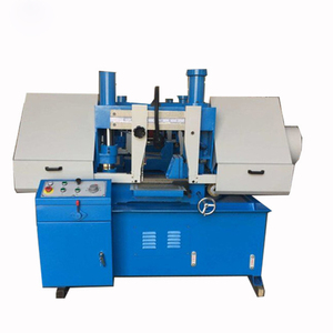Automatic Metal <b>Cutting</b> Band Sawing Machine GWS4240 Horizontal Band Saw Machine Double Column Sawing Machine - Product Image 1