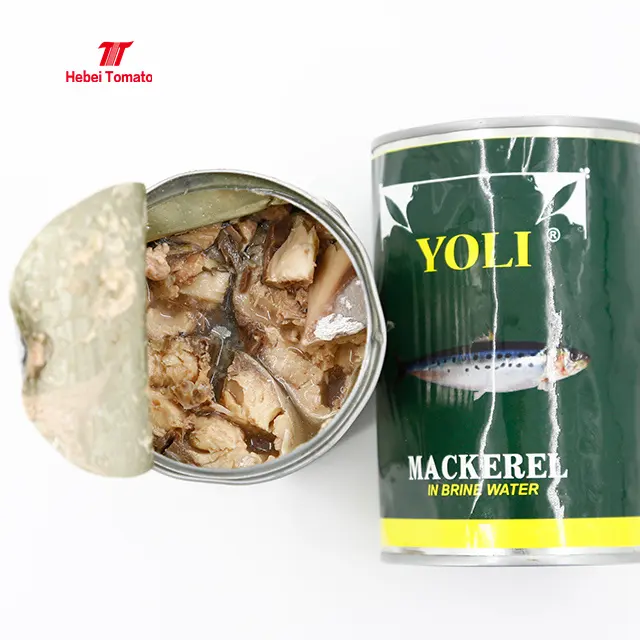 Best Health Canned Food Supplier produziert hochwertige Makrelen in Dosen