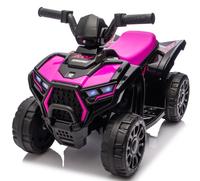 Quad électrique pour enfants, voiture jouet à batterie 6V4.5AH avec lumière LED, vitesse de 3 km/h, pour enfants de 3 à 8 ans