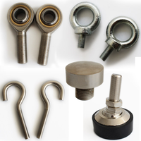 Accessoires de capteurs assortis de série de pièces standard nationales crochets d'anneau de levage de levage joints portant des connecteurs d'extrémité de tige sphériques