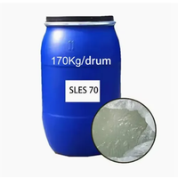 Pâte de SLES 70% à haute mousse (Sodium Lauryl Ether Sulfate) pour la fabrication de shampooings, de bains moussants et de savons liquides