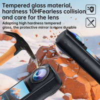 Installation facile Protection de lentille en verre trempé 10H pour Insta360 X5