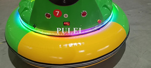 Fabricantes personalizados <span class=keywords><strong>de</strong></span> China, velocidad ajustable, niños, adultos, atracciones, funciona con pilas, inflable, arena, OVNI, coche <span class=keywords><strong>de</strong></span> parachoques - Product Image 6