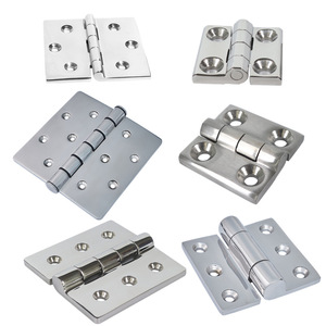 Stainless Steel Hinges 60 75 76 100 152mm Square Marine Grade <b>Door</b> Window Hardware Industrial Design - Product Image 1