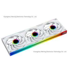 Jungle Leopard Starlink Integrate ARGB 360/240/120 Infinite <b>Mirror</b> Light <b>Plastic</b> Computer Case Cooling Fan Silent PWM high speed - Product Image 4
