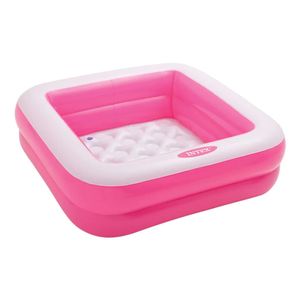 Piscine <span class=keywords><strong>gonflable</strong></span> <span class=keywords><strong>carrée</strong></span> <span class=keywords><strong>INTEX</strong></span> 57100 Play Box pour bébé, 86 cm x 86 cm x 25 cm - Product Image 4