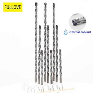 Chất lượng cao thêm dài CNC nội bộ làm mát Carbide khoan bit cho thép không gỉ khoan trong máy công cụ - Product Image 1