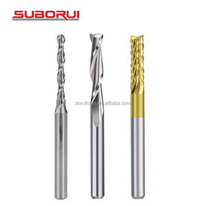 Suborui 10 cái 1/8 ''pcb khoan <span class=keywords><strong>Bit</strong></span> Set khắc cắt quay <span class=keywords><strong>bit</strong></span> CNC <span class=keywords><strong>End</strong></span> <span class=keywords><strong>Mill</strong></span> phay Cutter - Product Image 6