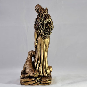 High Quality <strong>Figurine</strong> Fashionable Woman Figure Sculpture <strong>Standing</strong> Woman Sculpture Outdoor Sculpture Modern - Product Image 3
