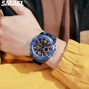 นาฬิกากันน้ำ SMAEL 8039 รุ่นล่าสุด สำหรับขายแบบดรอปชิปปิ้ง พร้อมฟังก์ชั่นจับเวลา นาฬิกาปลุก ดีไซน์ทันสมัยสำหรับวัยรุ่น นาฬิกาควอตซ์ดิจิตอลสำหรับผู้ชาย - Product Image 4