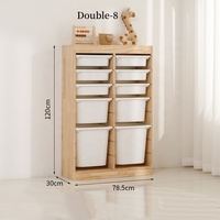Estante de almacenamiento de juguetes Montessori para niños, muebles de habitación para niños, juguetes de madera, organizador de libros, estanterías, armarios
