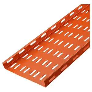 Steel Fireproof Heat Dissipation Perforated Aluminum Alloy Stainless Steel Perforated Cable Tray