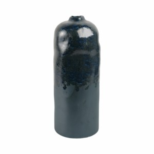 Vaso decorativo in ceramica lucida e opaca per l'arredamento del soggiorno, complemento d'arredo per la camera da letto, l'ufficio o la mensola. - Product Image 3